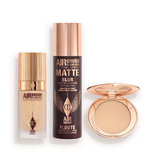 AIRBRUSH FLAWLESS PERFECT, BLUR & SET KIT Ansiktssett
