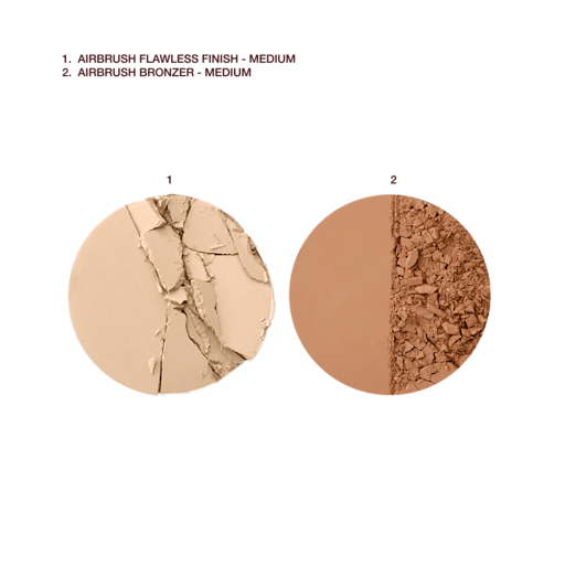 Airbrush Flawless PERFECT & BRONZE DUO Ansiktssett