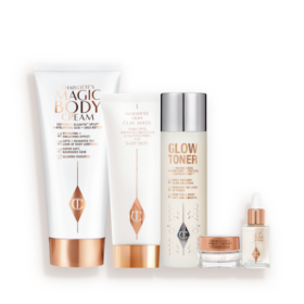BRYLLUPSFORBEREDELSER, TARGET + GLOW HUDPLEIERUTINE HUDPLEIESETT