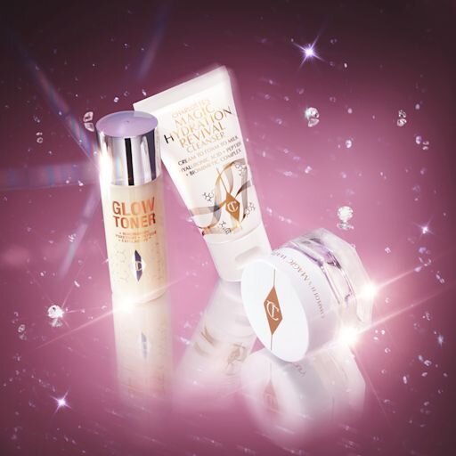 CHARLOTTE’S HYDRATION REVIVAL SKINCARE DISCOVERY SET – HUDPLEIESETT I REISESTØRRELSE