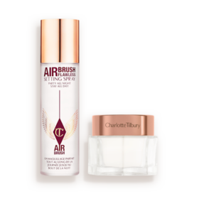 Charlotte's Magic Cream & Setting Sprays DUO Hudpleiesett & Sminkesett