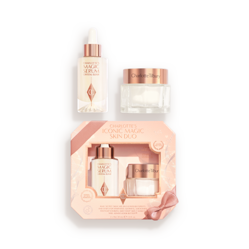 CHARLOTTES IKONISKE MAGIC SKIN DUO HUDPLEIESETT