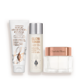 CHARLOTTES MAGIC CLEANSE, TONE & GLOW SET Hudpleiesett