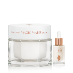 CHARLOTTES MAGISKE SERUM & MAGIC WATER CREAM-DUO HUDPLEIESETT