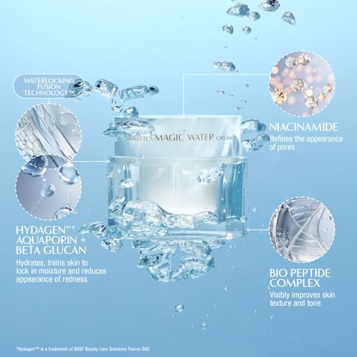 CHARLOTTE'S MAGIC WATER CREAM 15 ML FUKTIGHETSKREM