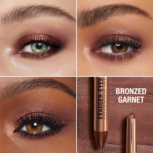 Exagger-Eyes EASY Øyenskygger STICK BRONZED GARNET