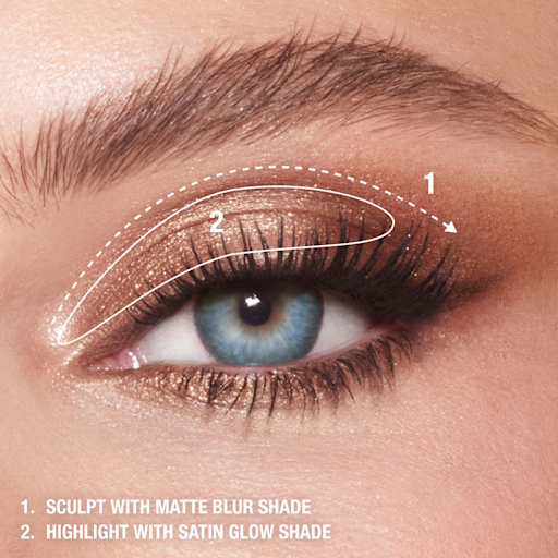 Exagger-Eyes EASY Øyenskygger STICK COCOA CHERRY SCULPT