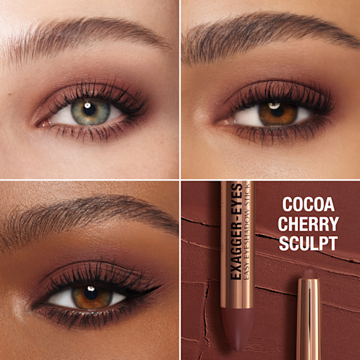 Exagger-Eyes EASY Øyenskygger STICK COCOA CHERRY SCULPT