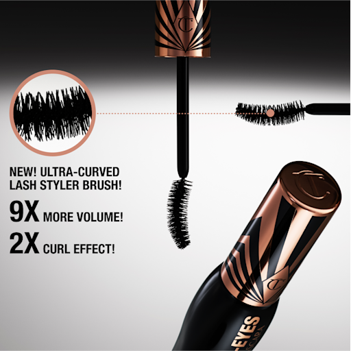 Exagger-Eyes VOLUME Maskara EXAGGER-BLACK 4 ML REISESTØRRELSE