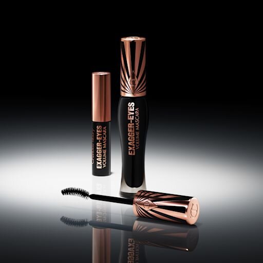 Exagger-Eyes VOLUME Maskara EXAGGER-BLACK 4 ML REISESTØRRELSE