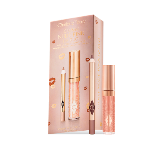 GLANSFULL LEPPEDUO NUDE-ROSA