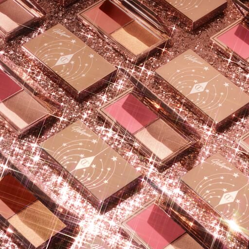 HOLLYWOOD BLUSH & GLOW GLIDE-PALETT LIGHT TO MEDIUM