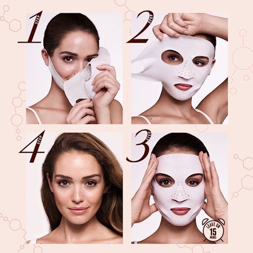 INSTANT MAGIC FACIAL MASK – TØRR ANSIKTSMASKE (ENKELTSTYKKE)