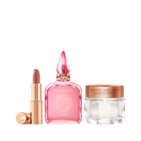LOVE AND HAPPINESS KIT – Hudpleiesett og sminkesett
