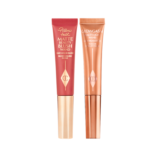 Pillow Talk GLOW & BLUSH BEAUTY WAND KIT KINNSETT