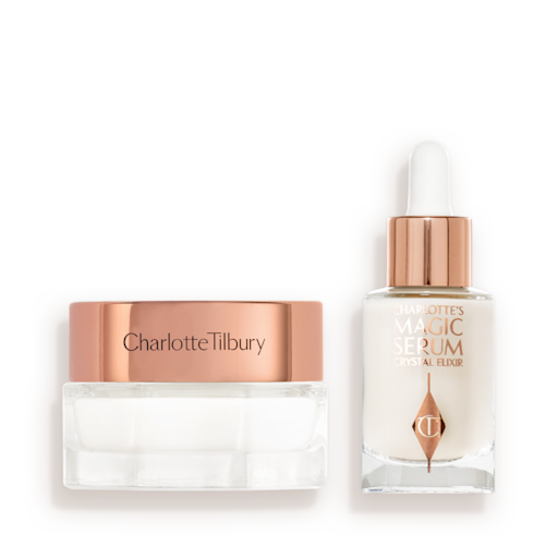 SCIENCE-POWERED SERUM & MAGIC CREAM MINI DUO HUDPLEIESETT