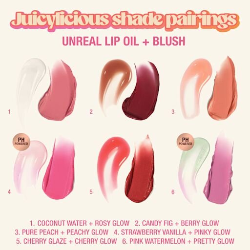 UNREAL JUICYLICIOUS LIP & CHEEK KIT MAKEUP-SET
