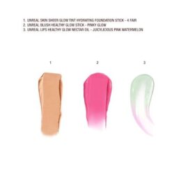 UNREAL SKIN, LIPS & CHEEKS KIT – SMINKESETT